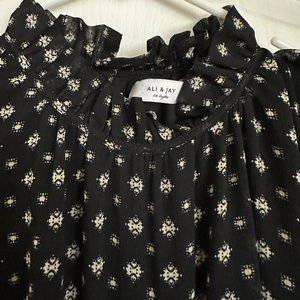 Anthropologie Ali & Jay Black Jumpsuit. Size MP